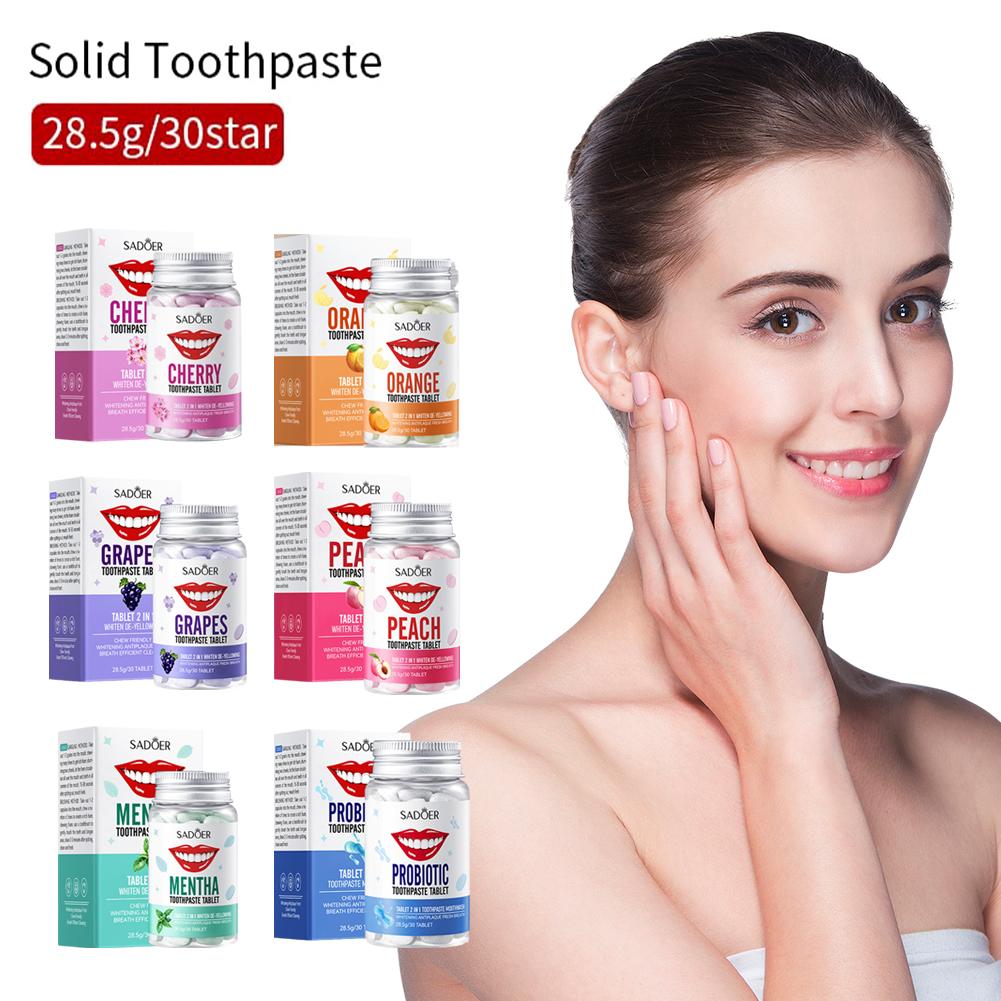 Mint Solid Toothpaste Tablets  - Teeth Whitening Remedies 리뷰 및 가격